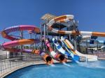 Hot Dipped Galvanized Steel Water Park Slide Anti Rust For Children