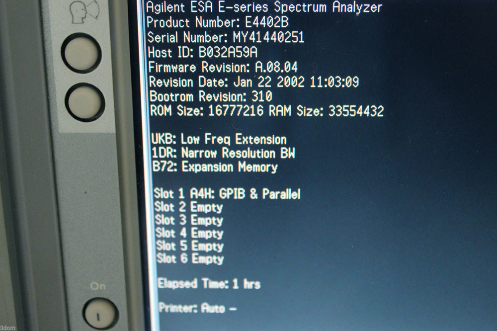 Rackmount Agilent E4402B Spectrum Analyzer 9 kHz to 3.0 GHz Keysight E4402B