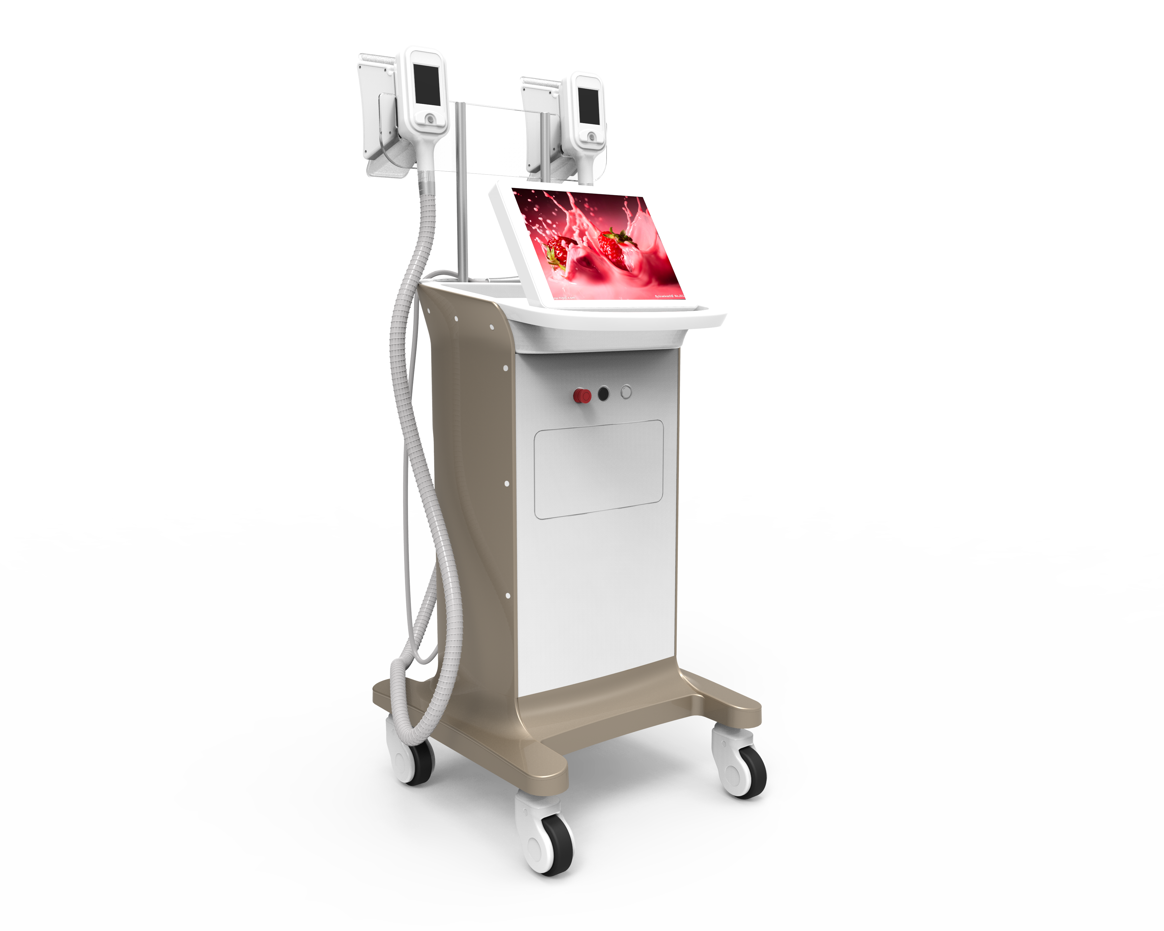 2014 Newest-released!!! The most featured Cryolipolysis Slimming Device Green Vertical