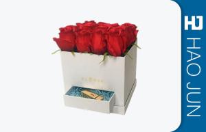 Wholesale Shenzhen Customized Luxury Packing paper Cardboard flower boxes packaging from china suppliers