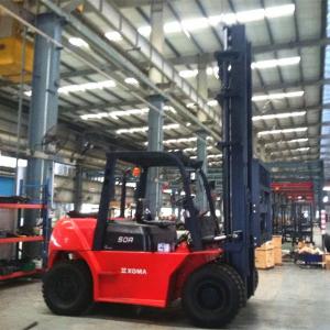 Wholesale V Shape Counterweight 5 Ton Diesel Forklift XinChai 490BPG Long Service Time from china suppliers