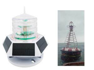 China IEC IALA 10AH 6nm Built In Battery Solar Powered Navigation Lights on sale