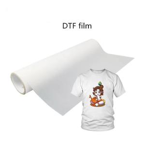 Wholesale Matte Finish 80gsm PET DTF Printing Film Paypal Accepted Printing Time from china suppliers