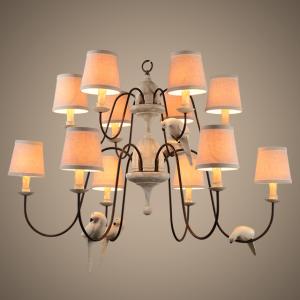 Wholesale Bird chandelier wrought iron pendant lighting kitchen Pendant lamp (WH-CI-51) from china suppliers