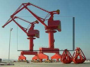 Wholesale Large Spans Harbour Portal Crane 50Hz 380 Volt Automated Quay Crane from china suppliers