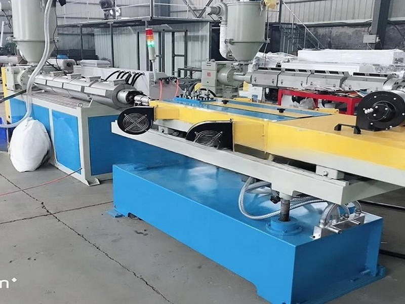 Automatic-Controlled PVC Single Wall Corrugated Pipe Production Line