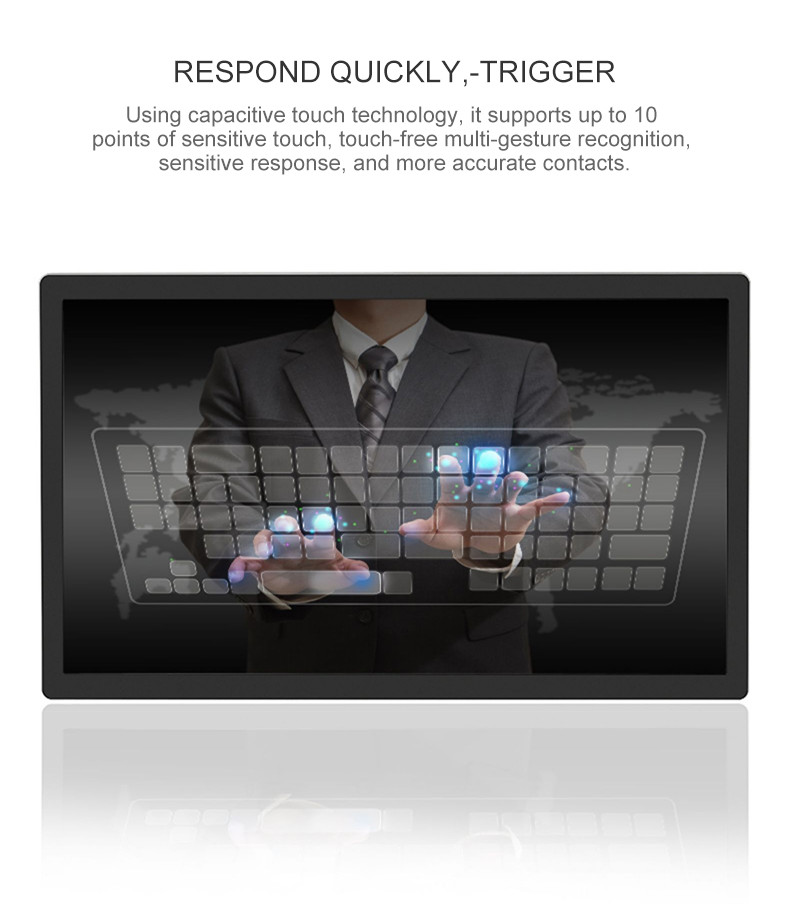 65inch 3840x2160 Advertising Android 65inch Hd Capacitive Touch Screen