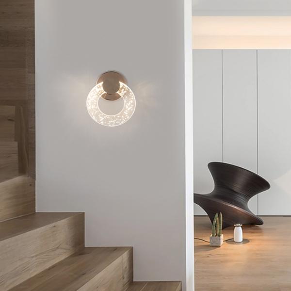 3000K Bedroom Bedside Lamp Nordic Modern Simple Light Luxury Living Room Wall