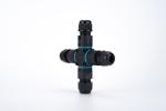 Waterproof Outdoor IP68 Quick Connector 4 Ways Electrical Cable Connector