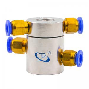 China Slip Ring Of 2 Channels Rotary Union Routing Compressed Air With Extremely Low Torque on sale
