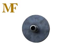 Wholesale EN74 Scaffolding Round Base Plate 150*5mm Black from china suppliers