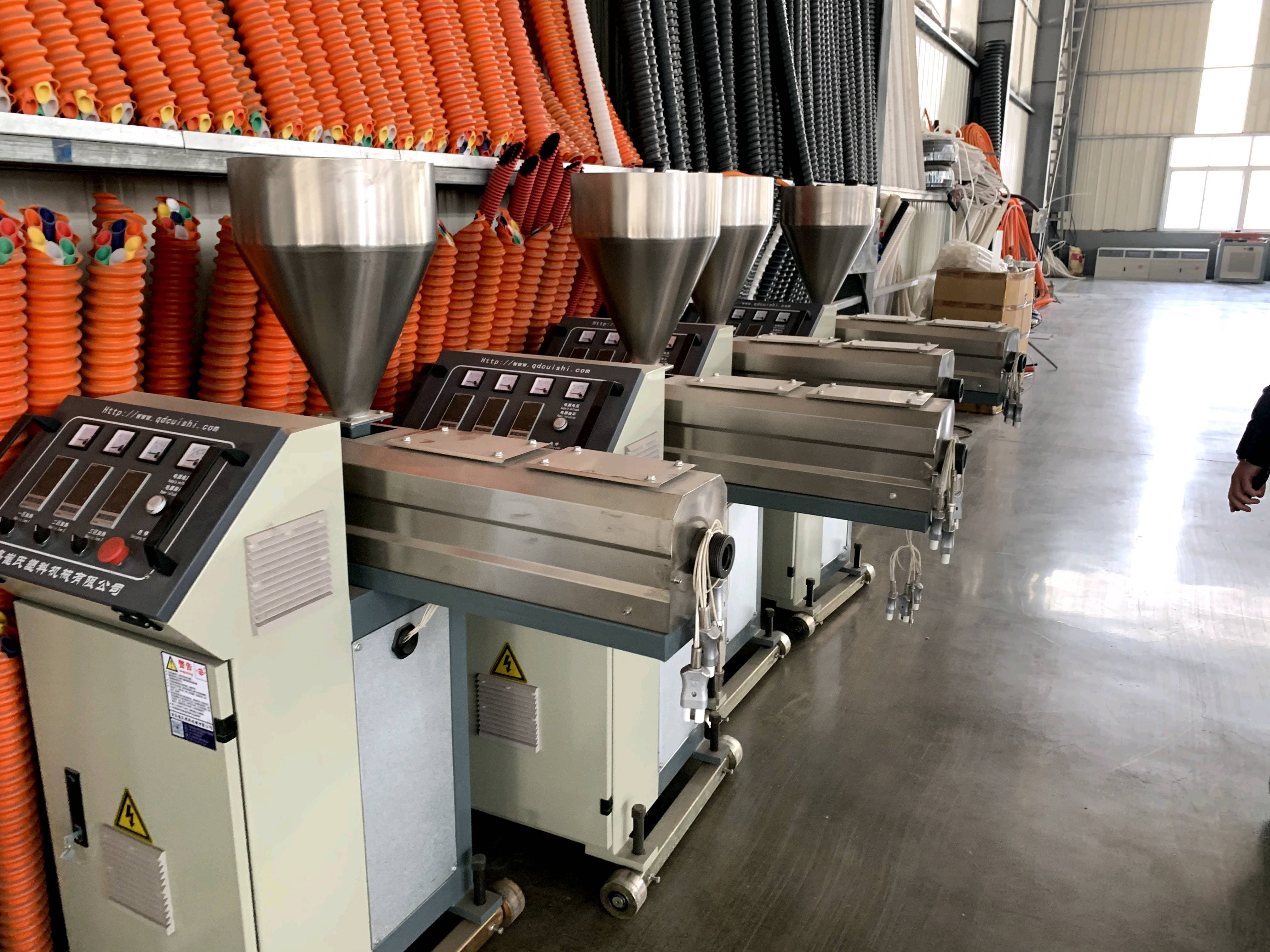 90mm Screw Diameter Synthetic Bolt Extruder Powered By Siemens Main Motor For Heavy Duty