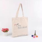 Handled Personalised Canvas Tote Bags / Custom Made Promotional Cotton Tote Bags