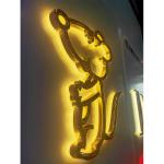 Outdoor 3D Lighted House Number Sign Letters Led Backlit Stainless Steel Number