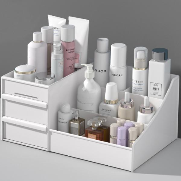 Partition Drawer Type Household Storage Container Desktop Cosmetic Storage Box