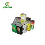 Olive Oil Tin Can Commercial for Organic Flaxseed Oil packaging Cans 0.18-0.25