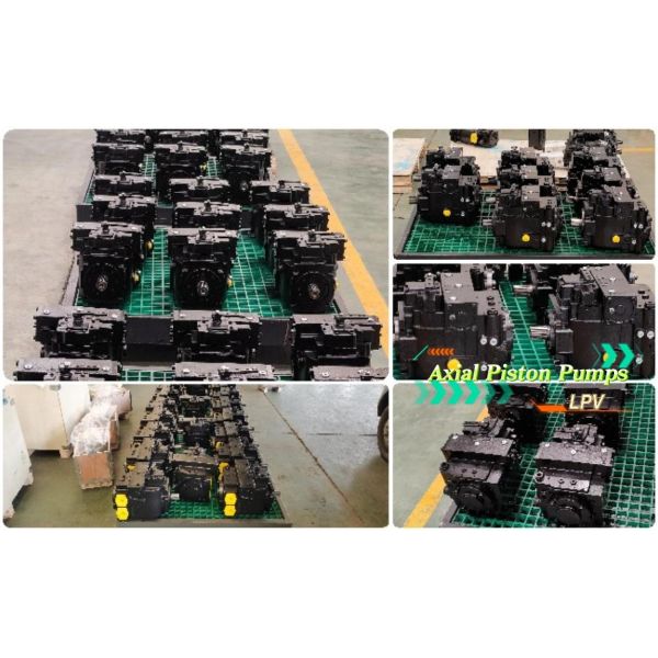 High Pressure Variable Displacement Hydraulic Piston Pump for Industrial Applications