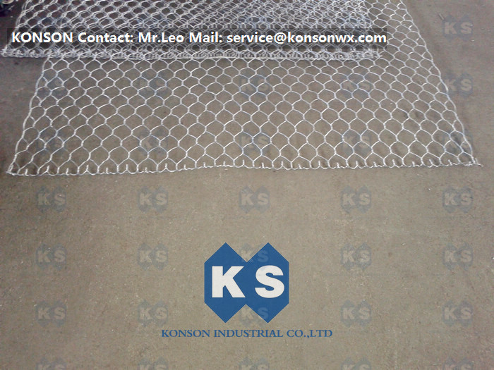 Border Reinforcement Gabion Production Line For Water Conservancy 225m/H Speed