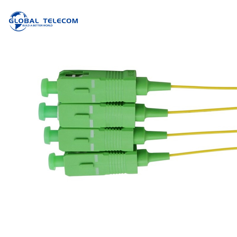 1m 1.5m Fiber Optic Patch Cord , oem odm FTTH Fiber Optic Pigtail