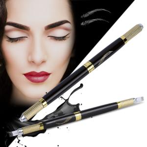 Wholesale Wholesale Price Eyebrow Microblading Pen 2 head Tattoo Pen for Permanent Makeup Pen Tebori Pen Eyebrow Tattoo from china suppliers