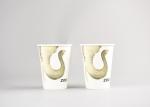 Single Wall 12oz 16oz Coffee to Go Coffee Paper Cups with Sleeves and Lids