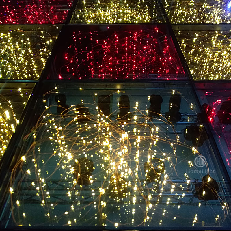 2024 New Arrival Easy Installed Starry Dance Floor For Wedding Party Decoration