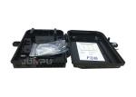 wall Black Outdoor Fiber Optic Distribution Box IP65 witj sc adapter