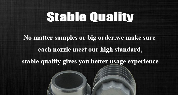 Oil Gas Drill Bits Tungsten Carbide Jet Drill Bit Nozzles Polished