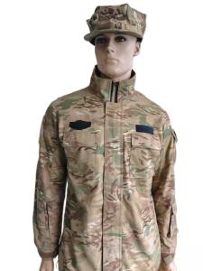 Wholesale Fashion Camo Military Jacket with Zipper and Velcro for Comfortable Wear from china suppliers