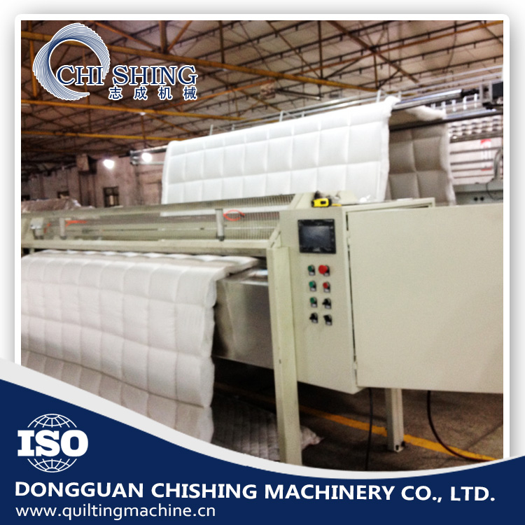 2800 Mm Mattress Quilting Machine Three Needle Row 6.2kw Rating Power