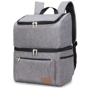 Wholesale 32 Cans Double Decker 1680D Oxford Soft Sided Lunch Cooler from china suppliers