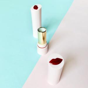 Wholesale Pink Electroplating 5g Plastic Lipstick Tube Used for Cosmetic Package from china suppliers