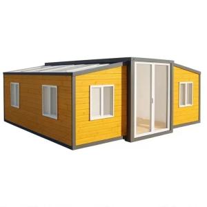 Wholesale Double Wing Expansion Container House Made of Eco-Friendly Materials and Steel Door from china suppliers