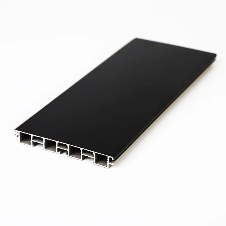 Silver Black 50mic Brushed Skirting aluminum film roll for household Usage