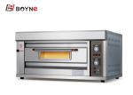 Stainless Steel One Deck 300°C Industrial Baking Oven