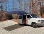 Waterproof Car Awning Sun Shelter, Portable Auto Canopy Camper Trailer Sun Shade