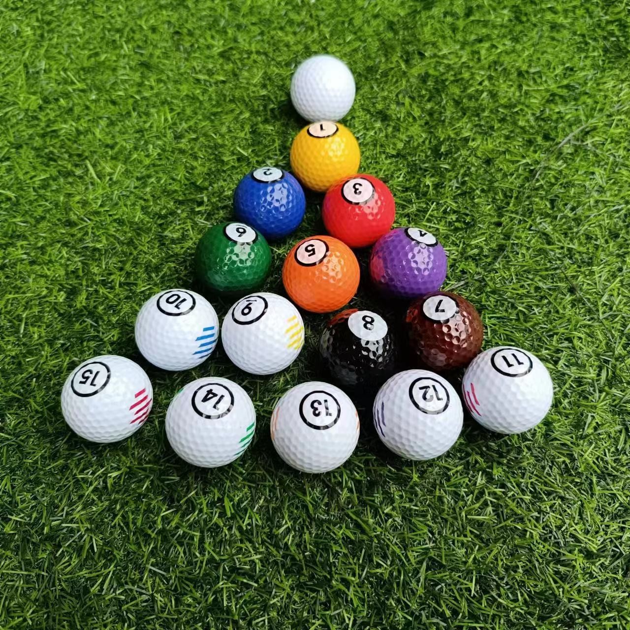 mini golf ball low bounce golf ball with two pieces mini golf ball putter ball putting ball billiard ball