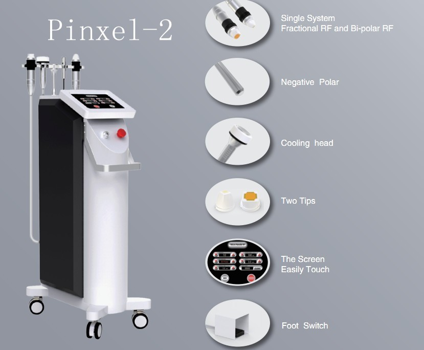 +CE New Microneedle RF/Fractional RF Microneedle Machine/with Insulated needle tips