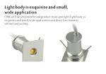 ETRN 1Wx6 Round MINI LED Downlights Cabinet Light Spotlights Ceiling Light floor