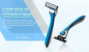 Wholesale Triple Blade Shaving System Razors Changeable Disposable Shavers For Travel from china suppliers