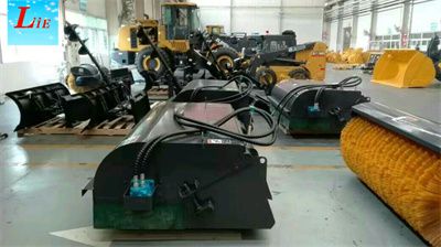 China Skid steer attachment bucket broom sweeper skid steer sweeper manufacturer