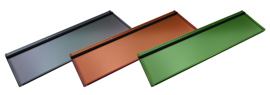 Long-Size Black Monocrystalline Solar Roof Tile - 105W High Power Panel with 188W/m² Efficiency