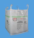 L-Lysine Industrial Bulk Bags , Q NET Baffle Plastic Woven Bags