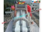 Dragon Commercial Inflatable Slide , 8L Inflatable Slide Slip For Christmas