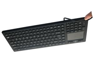 Wholesale EN55022 122 Keys Silicone Medical Keyboard ROHS IP68 Waterproof from china suppliers