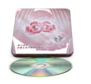 Wholesale custom printed hinged CD tin cases from china suppliers