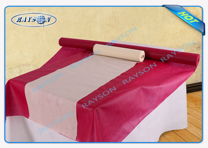 Blue Fabric Tablecloths Nappe Non Tisse Spunbond 1.20 X 20M ANIS