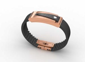 Wholesale Top Quality Europe Fashion Stainless Steel Genuine Leather Silicone Bangle Bracelet ADB95 from china suppliers