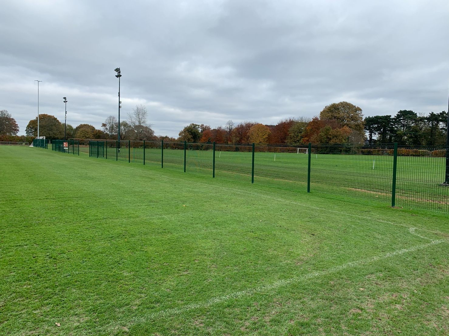 3d Curved 4m Metal Mesh Fence Security For Public Buildings