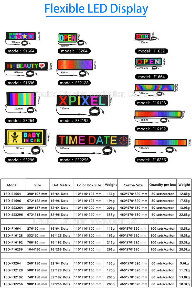 Customizable LED Store Car Sign with App Control 5mm Pixel Pitch Panel Size 672x122mm